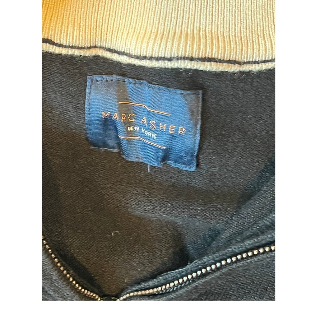 Marc Asher 1/4 Zip Sweater Mens S - Picture 3 of 3